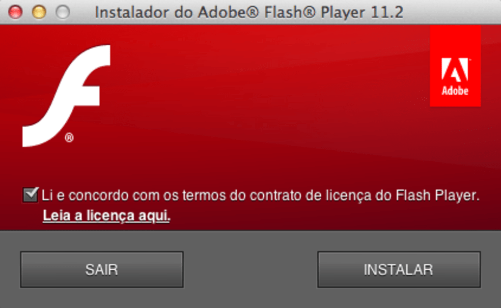 ดาวน์โหลด Adobe Flash Player For Mac