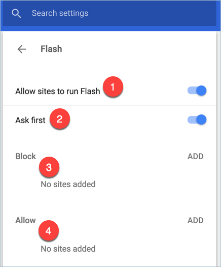 allow flash in chrome for mac